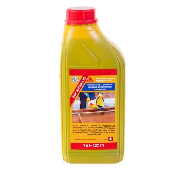 Добавка для бетона комплексная Sika Antifreeze N9, 1 л